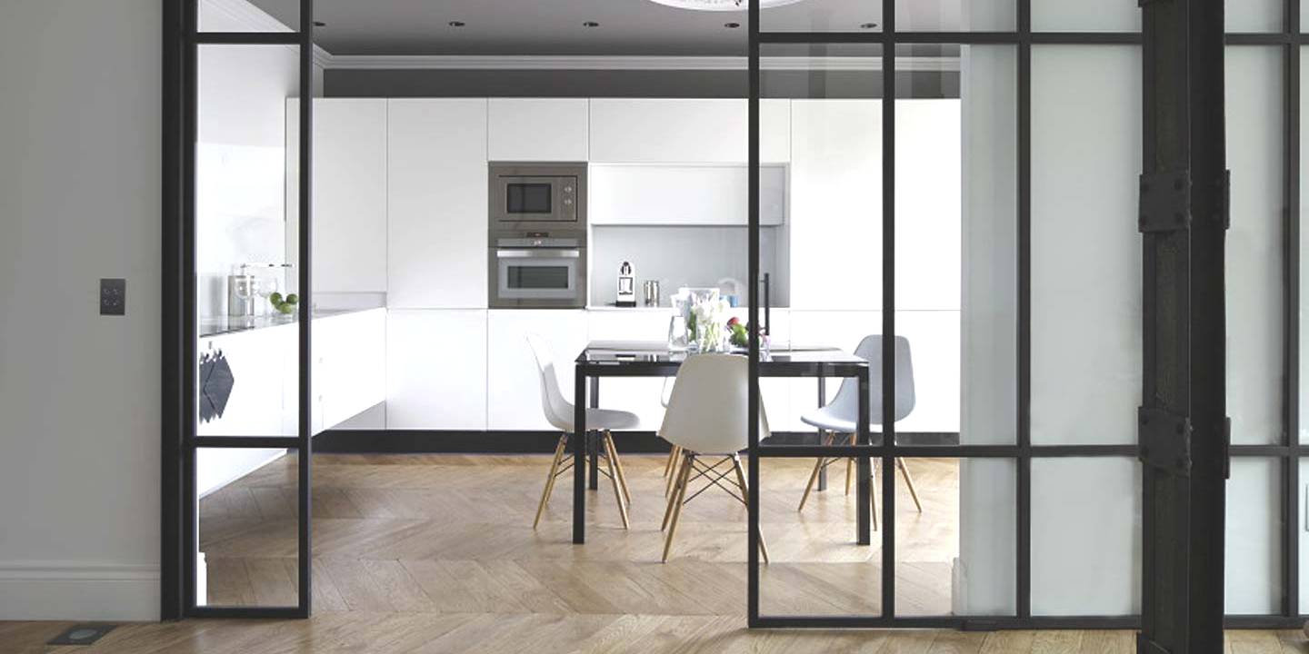 stalen schuifdeur plaatsen